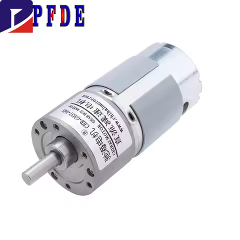 12V/24V JGB37-545 High Torque Reduction Motor Output Shaft Reduction Geared Motor 8RPM ~1000RPM