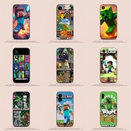 Black Soft Phone Case For iPhone 17 17Pro 17Pro Max 17 Air 8R2T Minecraft