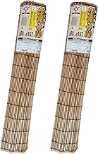 【 Set of 2 】 Mizukan Seirensho Bamboo Blind Approx. 34.6 x 61.8 inches (88 x 157 cm) Thick core Dura