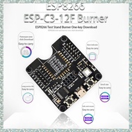 [h5bl3j6wj.ph] 1 Piece ESP8266 Test Rack Module Programmer Black Support ESP-01 01S 12 ESP32-C3-12F 