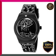 [TIMEX] Q-TIMEX Watch, Quartz, 5 ATM Water Resistance, Plastic, Black Dial, TW2W25600, Unisex [Authe