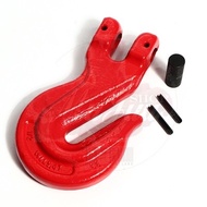 TOHO Chain Hook Safety Ring G80 Steel Size 1/2 Inch Maximum Operating Weight 5.4 Tons T413-0120