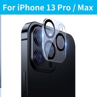 สำหรับ iPhone 11 13 14 15 Pro Max 12กระจกนิรภัยใสคลุมทั้งหมดด้านหลังเลนส์กล้องถ่ายรูปปกป้องหน้าจอ