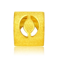 CHOW TAI FOOK 周大福 999.9 Pure Gold Alphabet O Charm F189558
