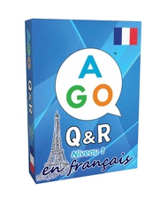 AGO En Francais - French Language Card Game for Beginners! Learn French by Playing a Fun Conversatio