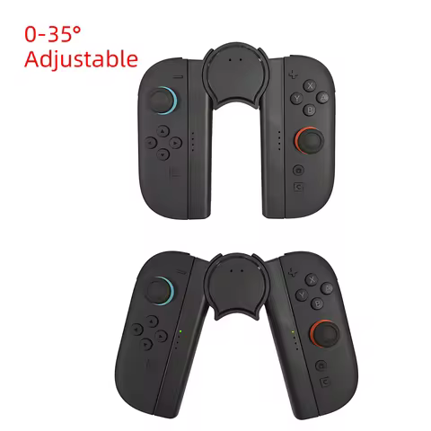 STK-S101 Charging Grip for Switch 2 Joy‑Con – LED Indicator, Adjustable Angle, Play While Charging