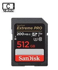 Sandisk Extreme Pro SD Card 512GB (200MB/s)(Limited Lifetime Warranty)