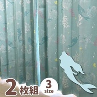 (現貨) 日本🇯🇵 Little Mermaid 小魚仙 遮光窗簾布 (長178cm)