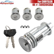Auto Parts Ignition Cylinder Key Match locks 4864651 68001713AA 5003843AA DL127B 924703 For CHRYSLER