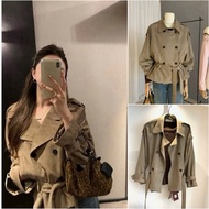 [Available]•Kingshopbeauty• Button Turn-down CollarJacket with QC Belt [LL01]