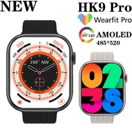 AMOLED HK9 Pro Ultra Smartwatch HK8 Pro Max Upgrade Reloj Hombre Bluetooth Watch 9 Compass Smart Watches