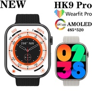 AMOLED HK9 Pro Ultra Smartwatch HK8 Pro Max Upgrade Reloj Hombre Bluetooth Watch 9 Compass Smart Wat