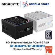 GIGABYTE AORUS ELITE AE850PM ( 850W ) / AE1000PM ( 1000W ) 80PLUS PLATINUM FULL MODULAR ATX3.0 PCIE5