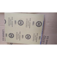 Sandpaper Sheet Grit 1500 Waterproof Abrasive Smooth Paper C-Mart
