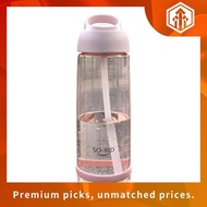 eplas BPA Free Kids Colourful Cute Portable Drinking Water Bottle Tumbler with Straw & Handle (550ml