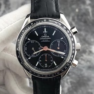 Omega Omega Omega Speedmaster Series Black Face Stainless Steel Material Chronograph Function Men Au