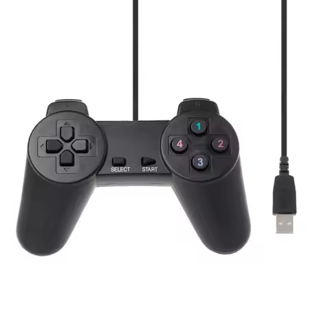 1.5m USB Wired PS1 Classic Gamepads PC Game Controller Computer Game Gamepad