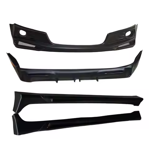 car body kit for 2008 2009 2010 Toyota Vios front lip rear lip side skirts For Vios Car Bumper Lip A