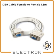 Db9 Cable Female to Female 1.3m Cable RS232 Serial COM 9-pin 9pin