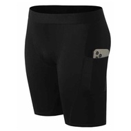 Compression Shorts with Pocket