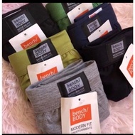 6PCS/SET COTTON SPANDEX MEN'S BRIEF