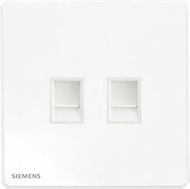 西門子 - Arina RJ11 雙位電話插座