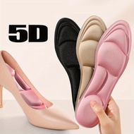 5D Sponge Insoles Shoe Inserts Liners Cushion Breathable Absorption Arch Pain Barefoot Support Heel Pain Relief Fit