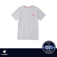 le coq sportif เสื้อเทรนนิ่ง ออกกำลังกาย ผู้หญิง สีขาว (T-shirt, เสื้อยืด, เสื้อออกกำลังกาย, lecoq, 