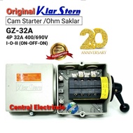 KLARSTERN Cam Starter Ohm Switch 4P GZ 32A I-0-II