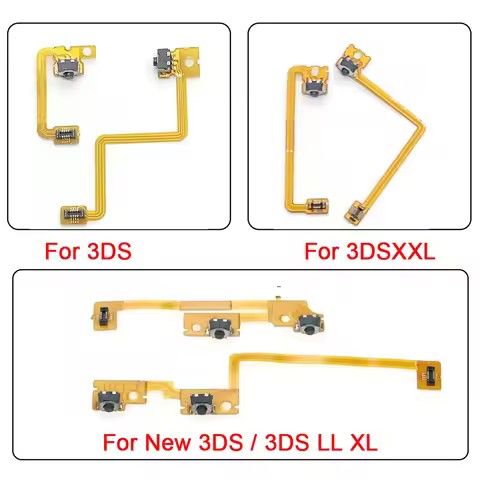 Replacement Parts L R Button Flex Cable For 3DS 3DSXL LR Switch Flat Cable LR Ribbon For New 3DS XL 