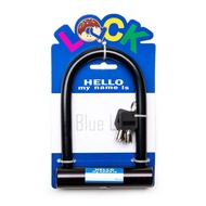 [nabiis] BLUE LUG|hello U-lock Bicycle U-Shaped lock Four Colors