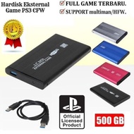 ps3 hardisk external ps3 / ps 4 500gb/ 1tb support Cfw fat, slim HARGA PROMO !!!