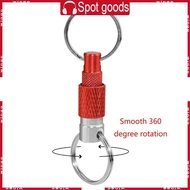 WIN Quick Release Key Tool Pull Apart Keychain Metal Detachable Keychain Functional