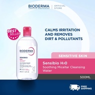 Bioderma Sensibio H2O + Sebium H2O Micellar Water Set | Ultimate Daily Cleansing Duo | For Sensitive