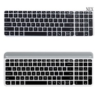 NEX Dustproof Silicone Keyboard Skin Cover for K580 K585 K470 MK470  Keyboard