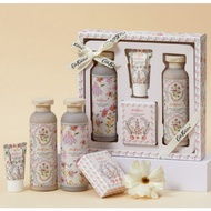 Cath Kidston Wild Rose & Quince Indulgent Body Set + Shopping Bag, 1 Set
