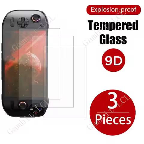3PCS 9H HD Tempered Glass For AYN Odin 2 Portal 7Inch GameHero ON Odin2Portal 2Portal Player Games S