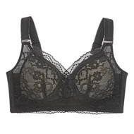 plus Size Bra Wireless Thin Cup Underwear 75D 80E 85C 90F 95D 34E 36D 38C 40E 42E 44F U-Shape Full C