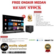 LED TV POLYTRON 43 INCH PLD 43BAG9953 SOUNDBAR SMART TV ANDROID MEDAN