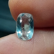 Aquamarinenatural Dim: 8.8 x 5.7 x 3.5 mm 1.2 Ct NTD Octagon Cutting Code A674BERYL