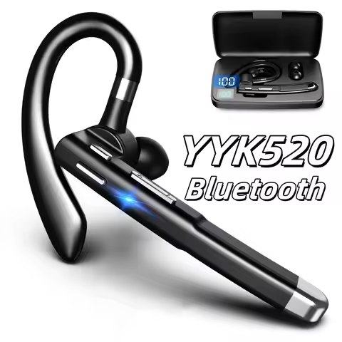 YYK520 Hanging Ear Wireless Bluetooth Headset 5.1 Hands-free ENC Call Noise Reduction Driving Single