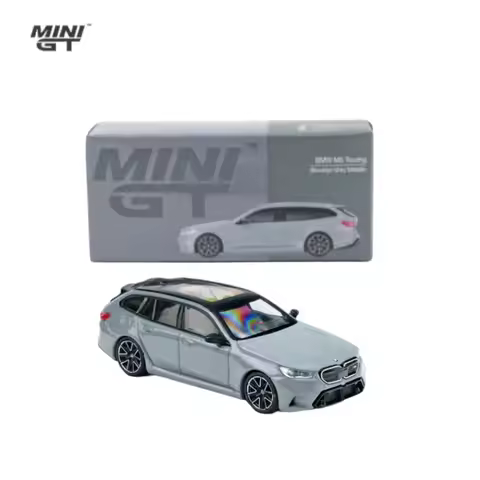 MINI GT 1:64 BMW M5 Touring G99 Cast Alloy Model Car, A Boys' Collection Decorative Item, A Festival
