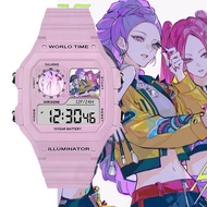 Baby saja Baby Saja Baby Saja Electronic Watch Student Electronic Watch with Alarm Clock Timer Date 