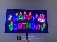 ป้ายไฟ HAPPY BIRTHDAY