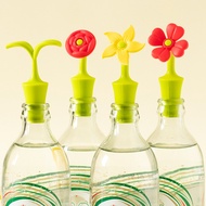 Silicone Flower-Shaped Wine Stopper Sealed Wine Stopper Wine Bottle Stopper Red Wine Stopper Beer Se