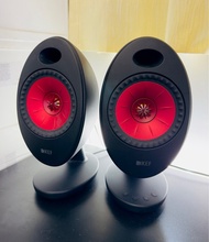 KEF EGG DUO 黑紅 (行貨有保養，全套)