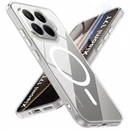 Xiaomi 17T Pro 17T Case poco X8 Pro Max Transparent X8 Propoco With Magsafe