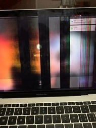Broken macbook pro 2017