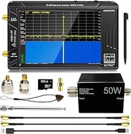 AURSINC TinySA Ultra+ ZS406 Spectrum Analyzer with 50W Attenuator, 2025 Upgraded 100kHz-5.4GHz V0.4.