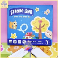 Worksheet Activity BOOK FOR CHILDREN 2 3 4 YEARS OLD, ERASABLE CHILDREN'S EDUCATIONAL BOOK Wipe And 